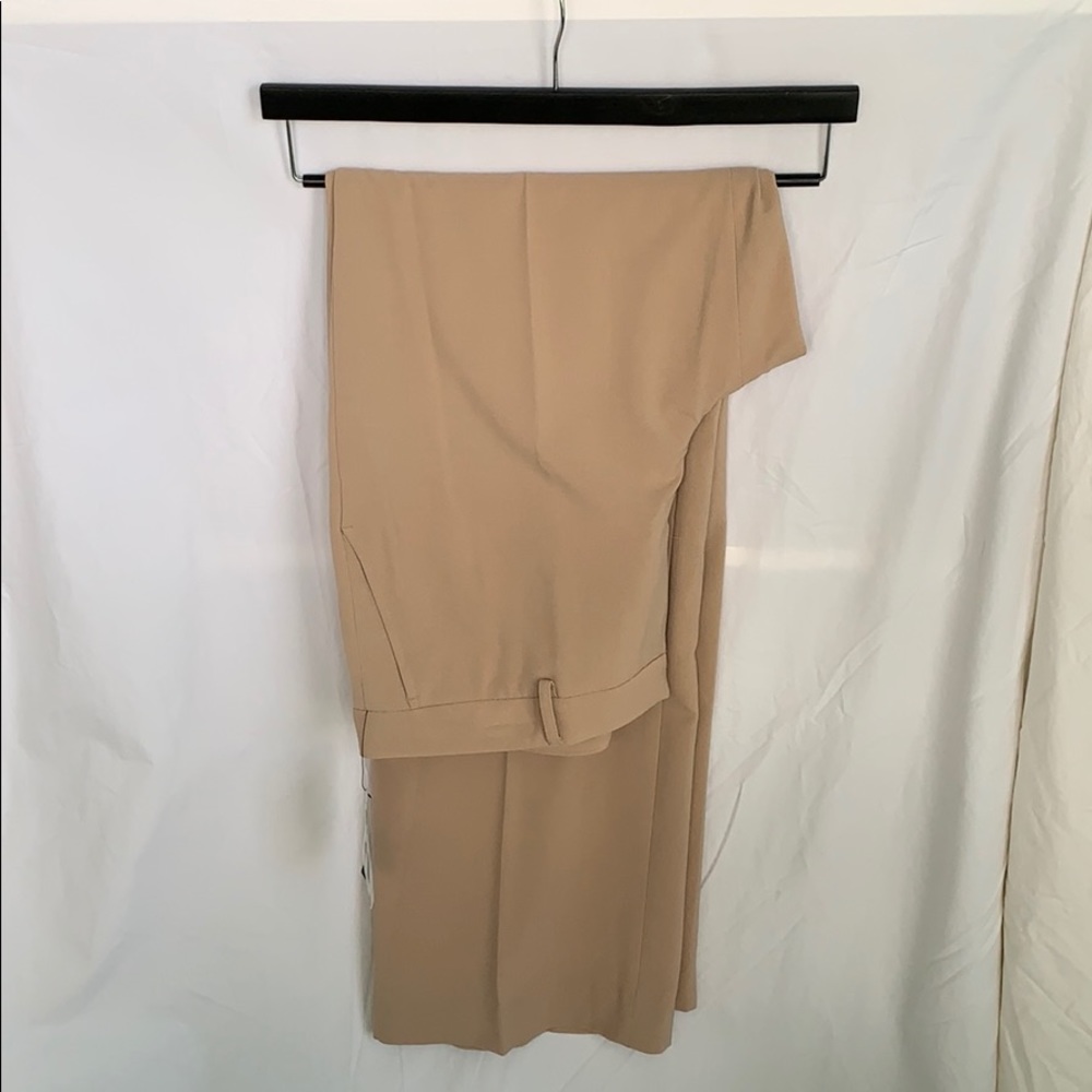 Classic Straight Leg Tan Pant